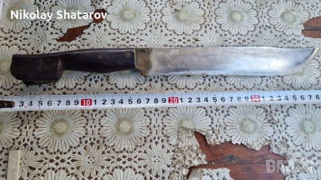 голям стар нож 