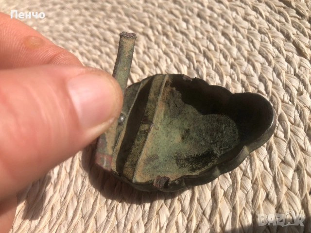 стара сребърна пафта - единичка, снимка 9 - Антикварни и старинни предмети - 49729809