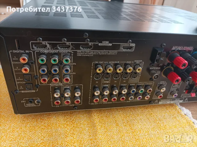 AV Receiver ONKYO TX-SR 576, снимка 6 - Ресийвъри, усилватели, смесителни пултове - 47244014