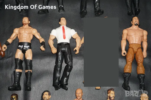 27 Кеч Фигури на Mattel и Jakks Pacific Stone Cold/The Rock/RVD/Big Show/Chris Jericho/Stardust, снимка 7 - Фигурки - 48772761