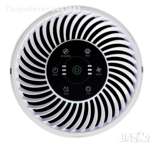 Пречиствател на въздух "StarQ" с 3 нива на сензорен дисплей, HEPA 13, снимка 3 - Овлажнители и пречистватели за въздух - 52576861