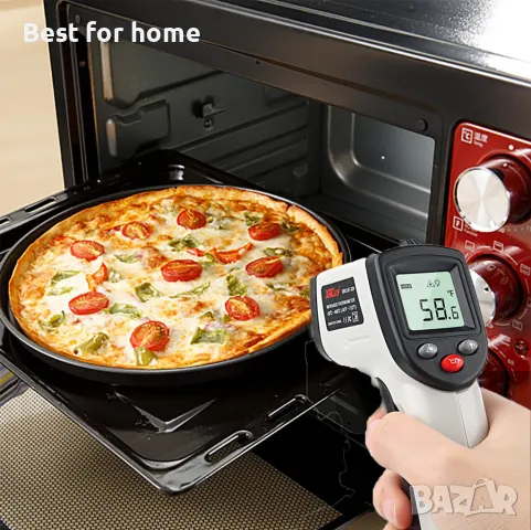 Лазерен термометър за готвене, снимка 6 - Друга електроника - 50277978