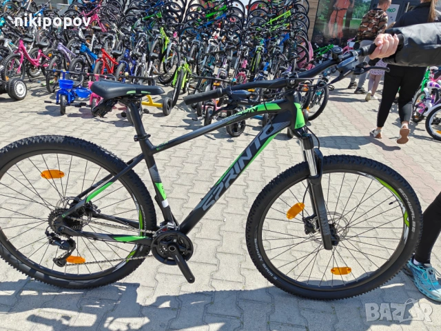 PA Велосипед 29" APOLON черен/зелен, снимка 2 - Велосипеди - 54277056