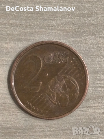 2 евроцента 2000г Испания, снимка 2 - Нумизматика и бонистика - 53482588