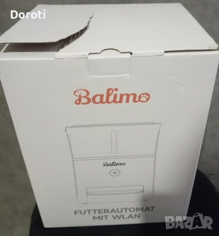 Автоматична хранилка за домашни любимци с WiFi, смарт диспенсър за храна 3 л – черен НОВ , снимка 2 - Други стоки за животни - 53931573