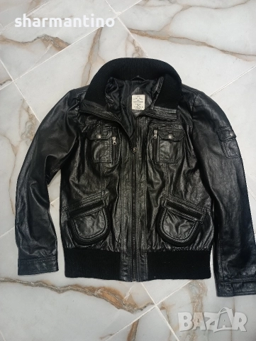 Tom Tailor кожено яке M - 35 лв, снимка 10 - Якета - 52915254