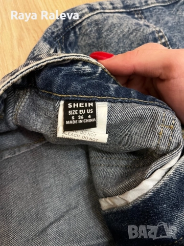 Широко дънки карго - Shein, снимка 3 - Дънки - 52966348