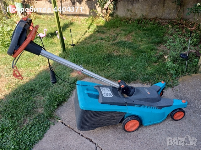 Електрическа косачка Gardena, снимка 2 - Градинска техника - 51465609