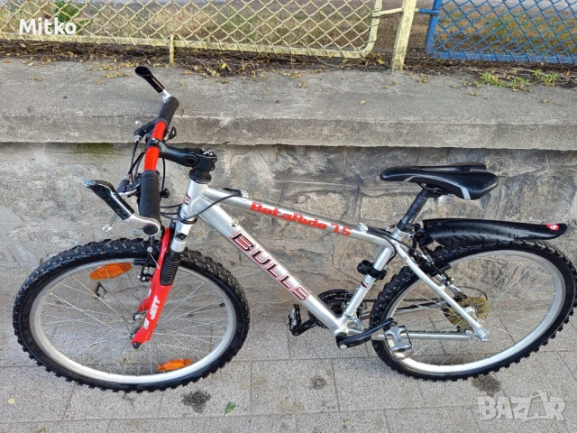 26 цола алуминиев велосипед с 21 скорости усилени капли амортисьори предни като нов , снимка 8 - Велосипеди - 50554532