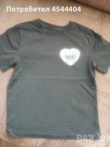 5 памучни блузки с мотиви , снимка 13 - Детски Блузи и туники - 53111830