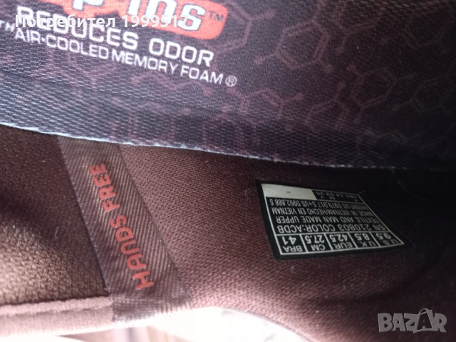 Мъжки полукожени обувки Skechers Slip-ins, снимка 4 - Маратонки - 53772964