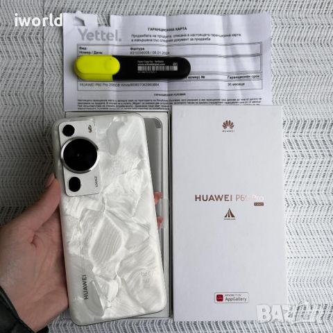 НОВ❗️36МЕС ГАРАНЦИЯ❗️ лизинг от 52лв/м❗️ HUAWEI P60 Pro ❗️Rococo Pearl ❗️256GB , снимка 1 - Huawei - 45622598