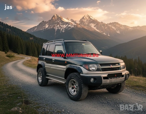 Уширители (раздувки) за калници Mitsubishi Pinin, снимка 2 - Аксесоари и консумативи - 53602163