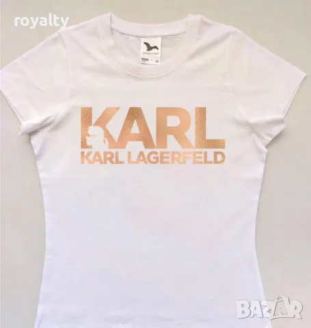Karl Lagerfeld дамски тениски Различни дизайни , снимка 3 - Тениски - 49630081