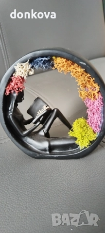 декорации ръчно изработени от жив скандинавски мъх и сапунени рози., снимка 13 - Декорация за дома - 52206005