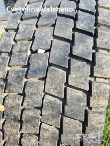 Гума с джанта за ДАФ XF, влекач, снимка 6 - Гуми и джанти - 54004975