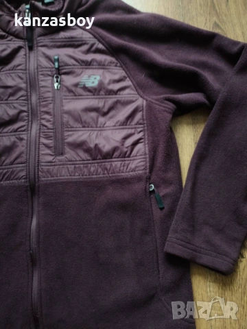 new balance - мъжко поларено яке КАТО НОВО С, снимка 5 - Якета - 53357345