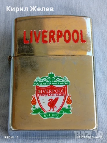 Метална запалка с логото на футболен клуб Ливърпул за КОЛЕКЦИЯ ДЕКОРАЦИЯ 57291, снимка 8 - Колекции - 51118522