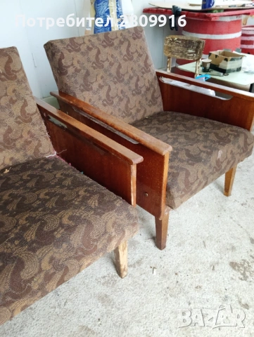 2бр. ретро фотьойли , снимка 4 - Антикварни и старинни предмети - 54266787