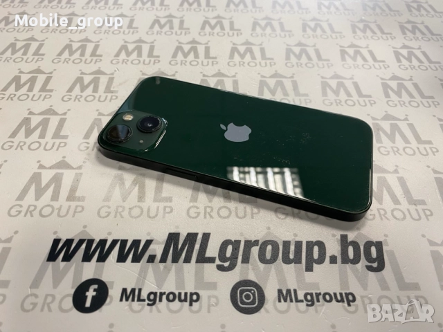 #MLgroup предлага iPhone 13 128GB Green 88%, втора употреба