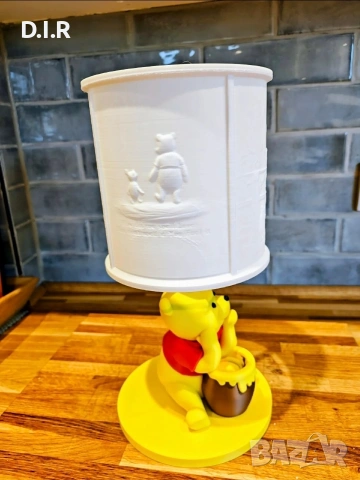 Нощна лампа Мечо Пух , снимка 2 - Детски нощни лампи - 53401876