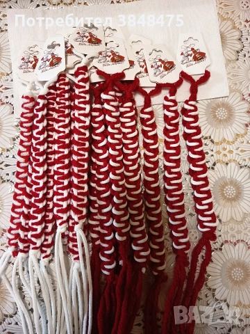 Мартеници ръчно изработени с любов!, снимка 6 - Други - 53335552