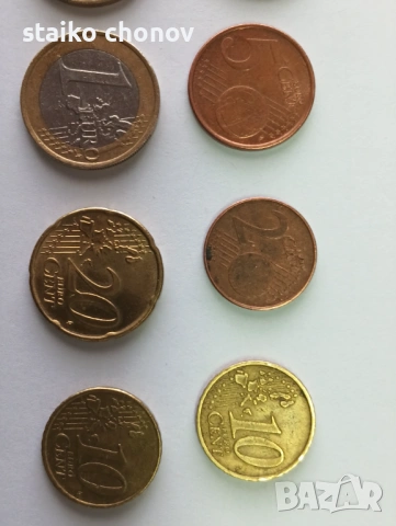 Евро монети, снимка 3 - Нумизматика и бонистика - 53450160