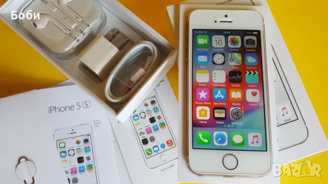 Apple iPhone 5s 64 Gold, снимка 5 - Apple iPhone - 46228004