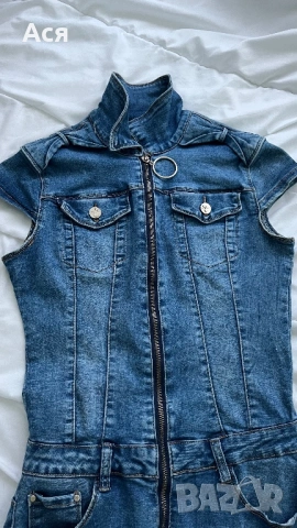 Denim Рокля, снимка 4 - Рокли - 53848092