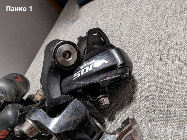 Шосеен Монтаж Shimano Sora 2х9 скорости, снимка 2 - Велосипеди - 53877189