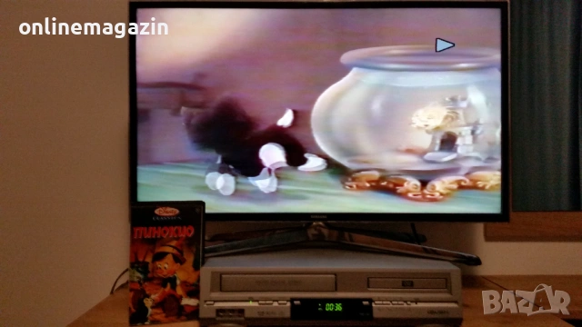 Видеокасета " Пинокио-Капитан Балу " VHS, снимка 6 - Други жанрове - 54083456