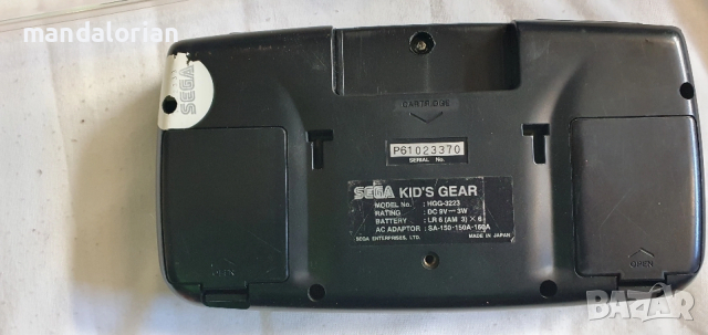 Sega GAME GEAR - KIDS GEAR limited edition + 7 игри, снимка 3 - Други игри и конзоли - 53822483