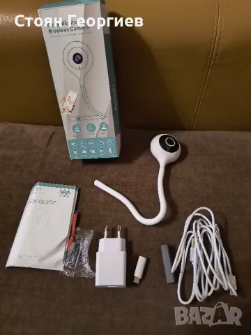 WOUWON Бебефон Камера Baby Video Smart WiFi камера , снимка 1 - IP камери - 47646080