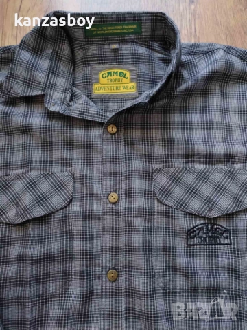camel trophy safari shirt adventure wear - мъжка колекционерска риза ХЛ