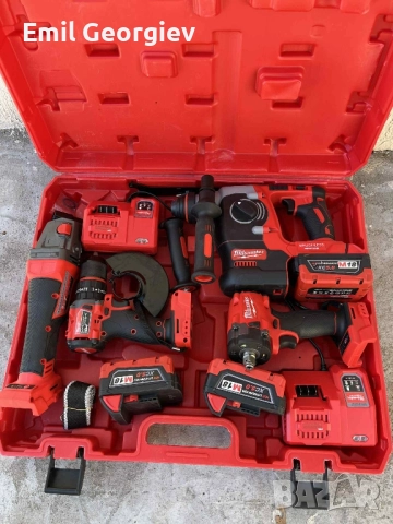 Акумулаторни професионални инструменти 4в1 , снимка 2 - Винтоверти - 51993408