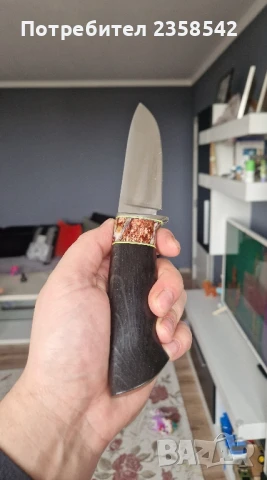 ръчно кован нож-н690, снимка 8 - Антикварни и старинни предмети - 50504813