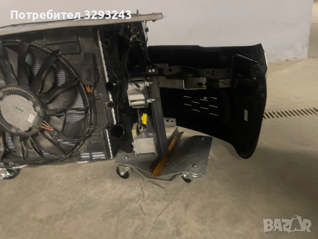 Напълно окомплектована предна броня и преден панел за BMW 5 G30 LCI M SPORT, снимка 5 - Части - 53801972