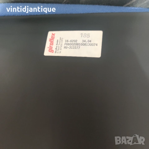 Конферентни столове с S-образна рамка Stoll Giroflex 16 син, снимка 7 - Столове - 54065100