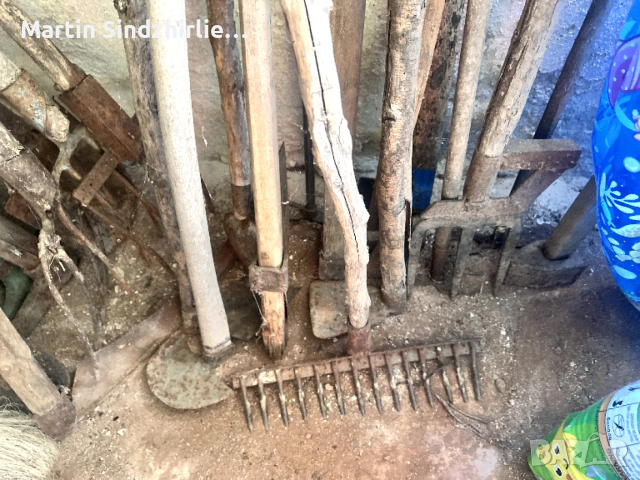 Комплект стари градински инструменти, снимка 5 - Други инструменти - 54167010