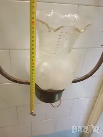 Стар бароков полилей, снимка 2 - Полилеи - 49975664