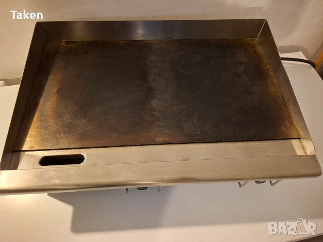 Професионална електрическа скара от неръждаема стомана гладка, снимка 6 - Обзавеждане за заведение - 53790967