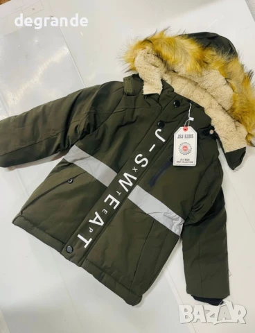 Детски якета с качулка. Силиконов пълнеж. Размери за 4 6 8 12г, снимка 4 - Детски якета и елеци - 51280613