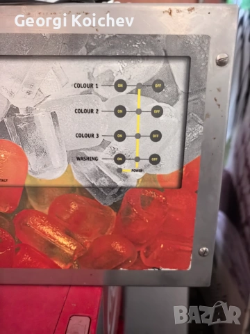 машина за оцветяване на лед, напитки и др., снимка 2 - Други машини и части - 53658491