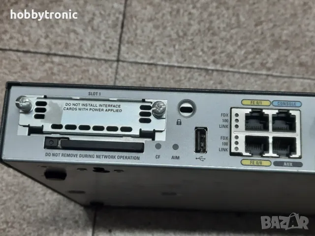 Cisco 1812, Cisco 1841 рутери, снимка 9 - Рутери - 49310171