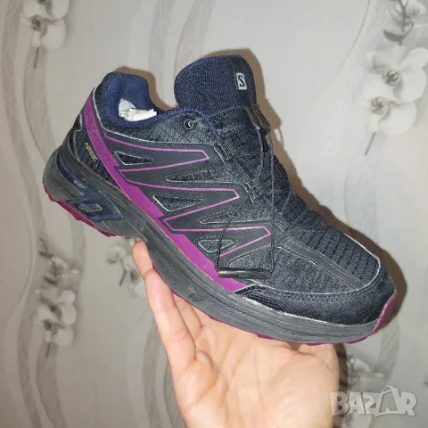 водоустойчиви туристически обувки Salomon FELLRAISER Wings Access 2 GTX Gore-Tex номер 39 1/3, снимка 15 - Маратонки - 47514359