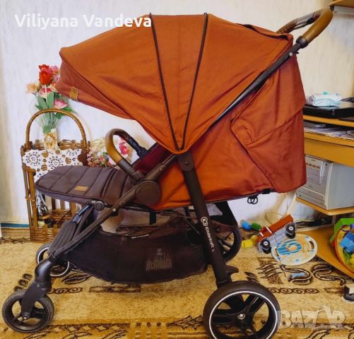Бебешка количка KinderKraft Grande 2020, бордо
, снимка 9 - Детски колички - 45493922