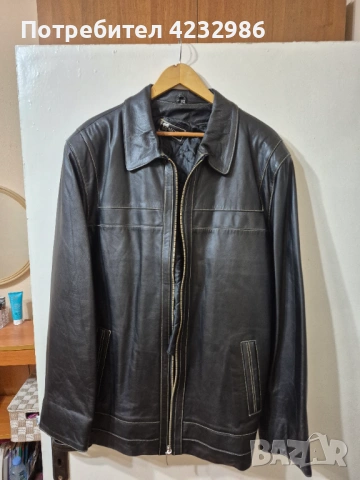 Ново яке от естествена кожа