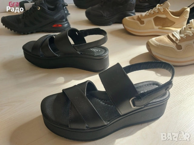 Нови дамски обувки 36 сандали Lasocki високи токчета Graceland естествена кожа маратонки боти на ток, снимка 9 - Дамски обувки на ток - 49365130