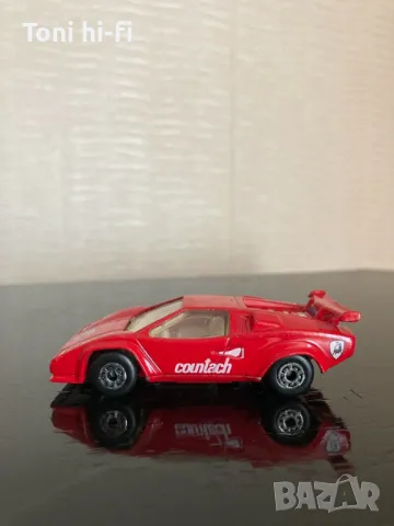 Matchbox 1985 Lamborghini Countach LP500S Red vintage retro, снимка 4 - Коли, камиони, мотори, писти - 47113772