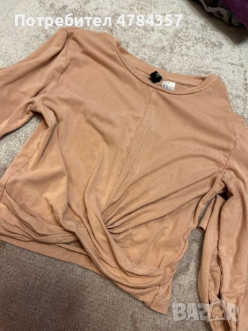 Дамска лека блуза с дълъг ръкав, снимка 2 - Блузи с дълъг ръкав и пуловери - 54196408